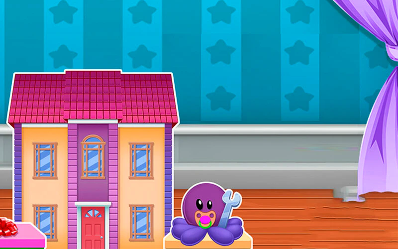 Doll House Design and Decoration browser game cover
