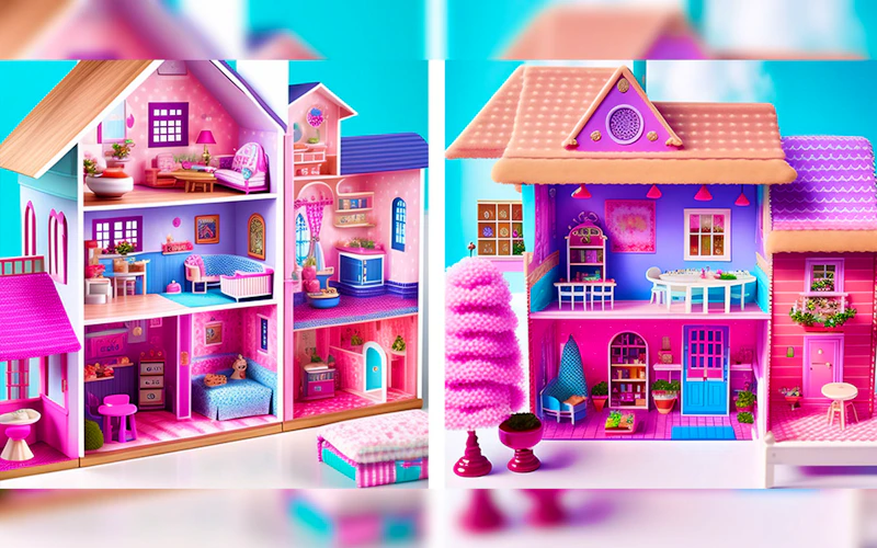 Doll House Design Doll Games browser game cover