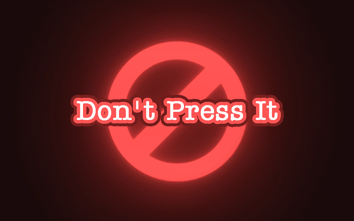 Play Don't Press It — free online Arcade game