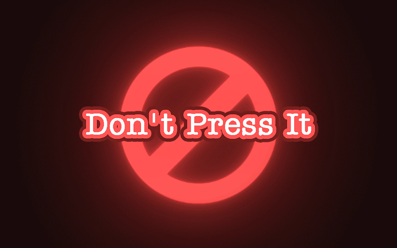 Don't Press It — free online arcade game on Glaze Games