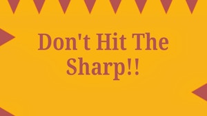 Image for Dont Hit the Sharp!