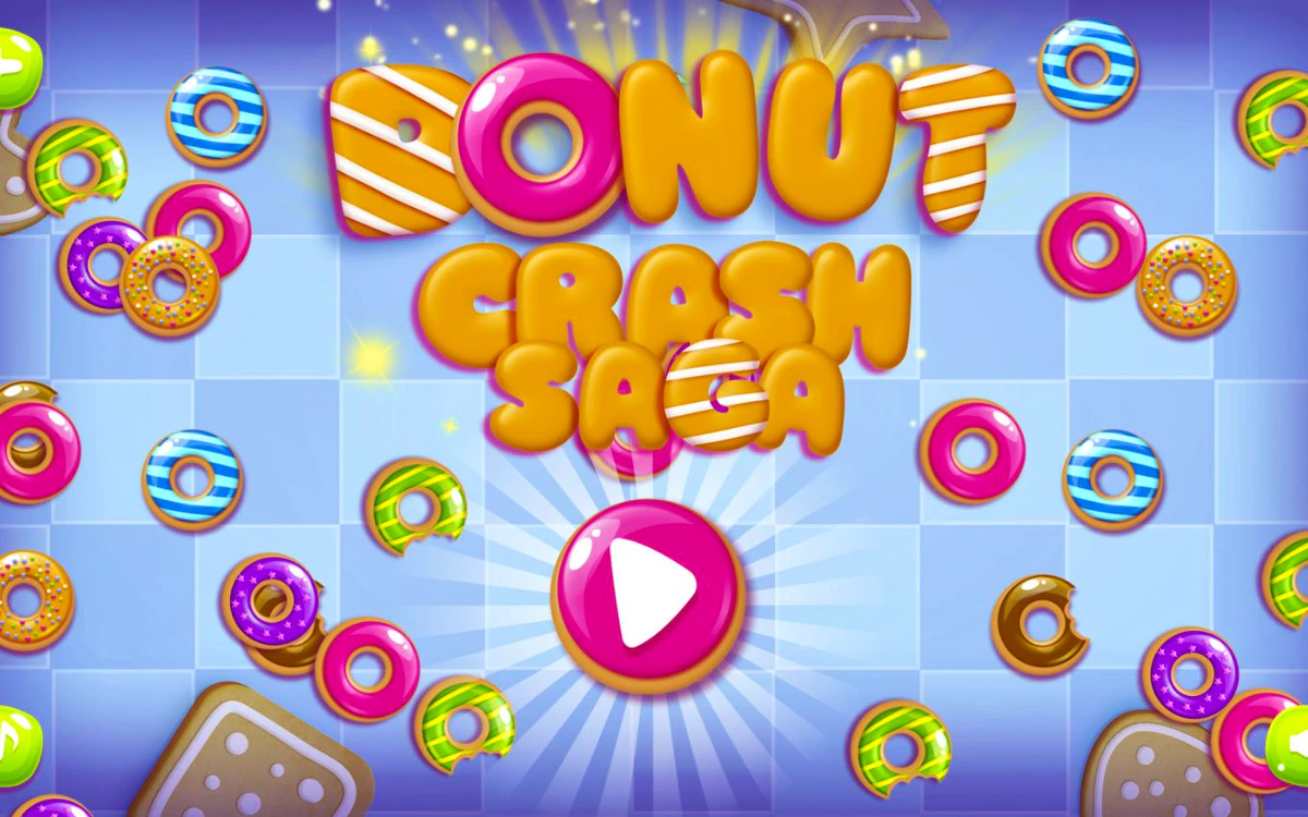 Play Donut Crash Saga — free online Match 3 game