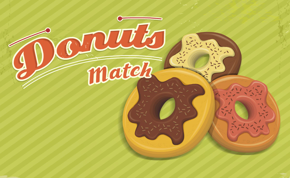 Play Donuts Match — free online Match 3 game