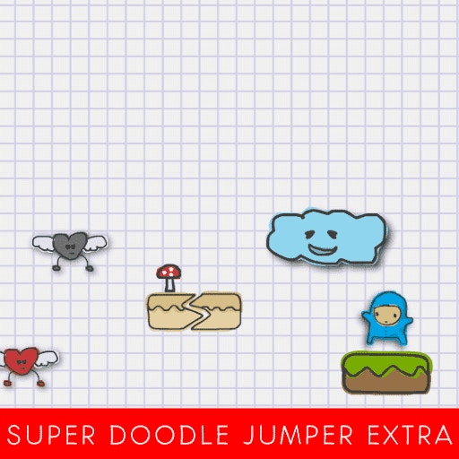 🕹️ Play Doodle Jump Extra Game: Free Online Hand Drawn Platform Jumping  Video Game for Kids & Adults