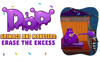 Dop Grimace And Monsters: Erase The Excess game cover