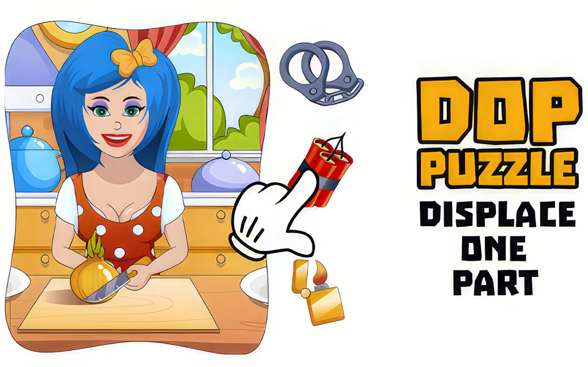 Play DOP Puzzle. Displace One Part — free online Puzzle game