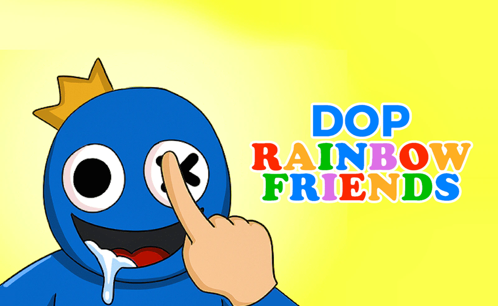 DOP Rainbow Friends — free online casual game on Glaze Games