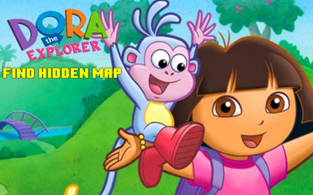 Dora Teh Explorer Find Hidden Map