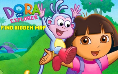 Dora the Explorer: Find Hidden Map By Gamepix