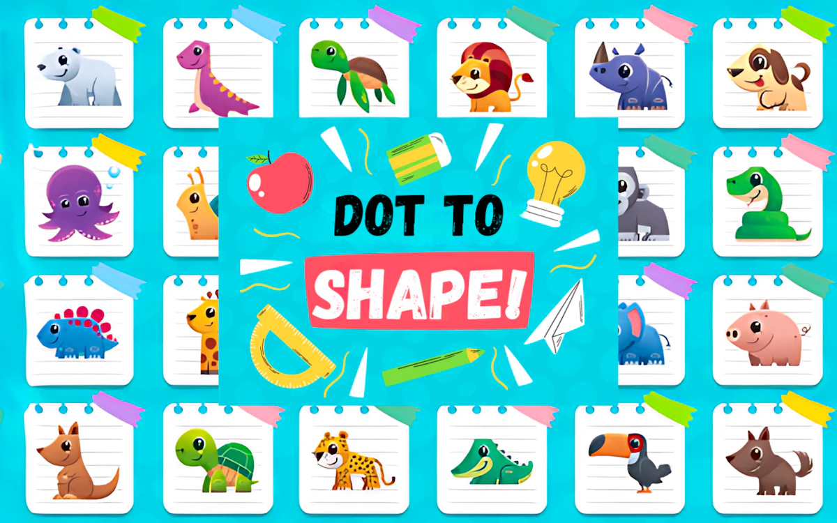 Play Dot to Shape! — free online Educational game