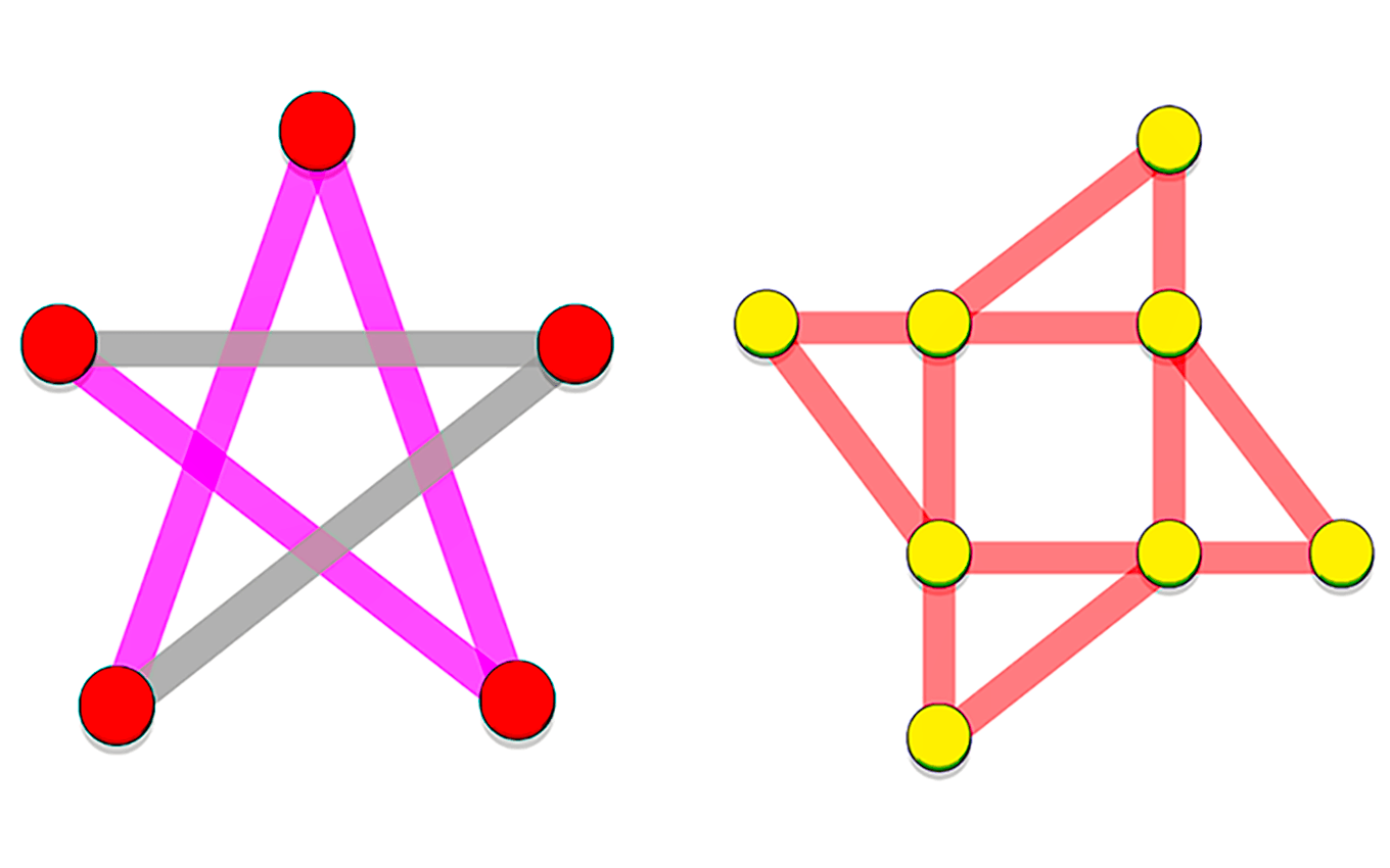 Dots-lines. Connect.