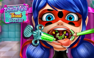 Dotted Girl Throat Doctor game cover