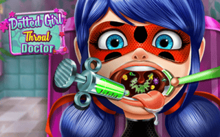 Dotted Girl Throat Doctor game cover