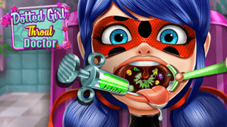 Dotted Girl Throat Doctor game cover