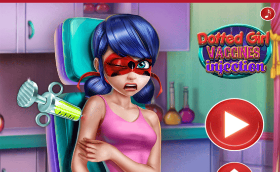 Dotted Girl Vaccines Injection 🕹️ Play Now On Gamepix