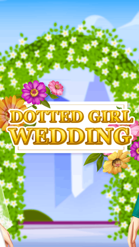 Dotted Girl Wedding