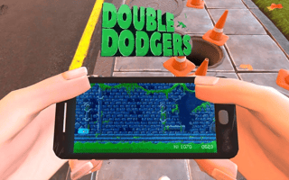 Double Dodgers game cover