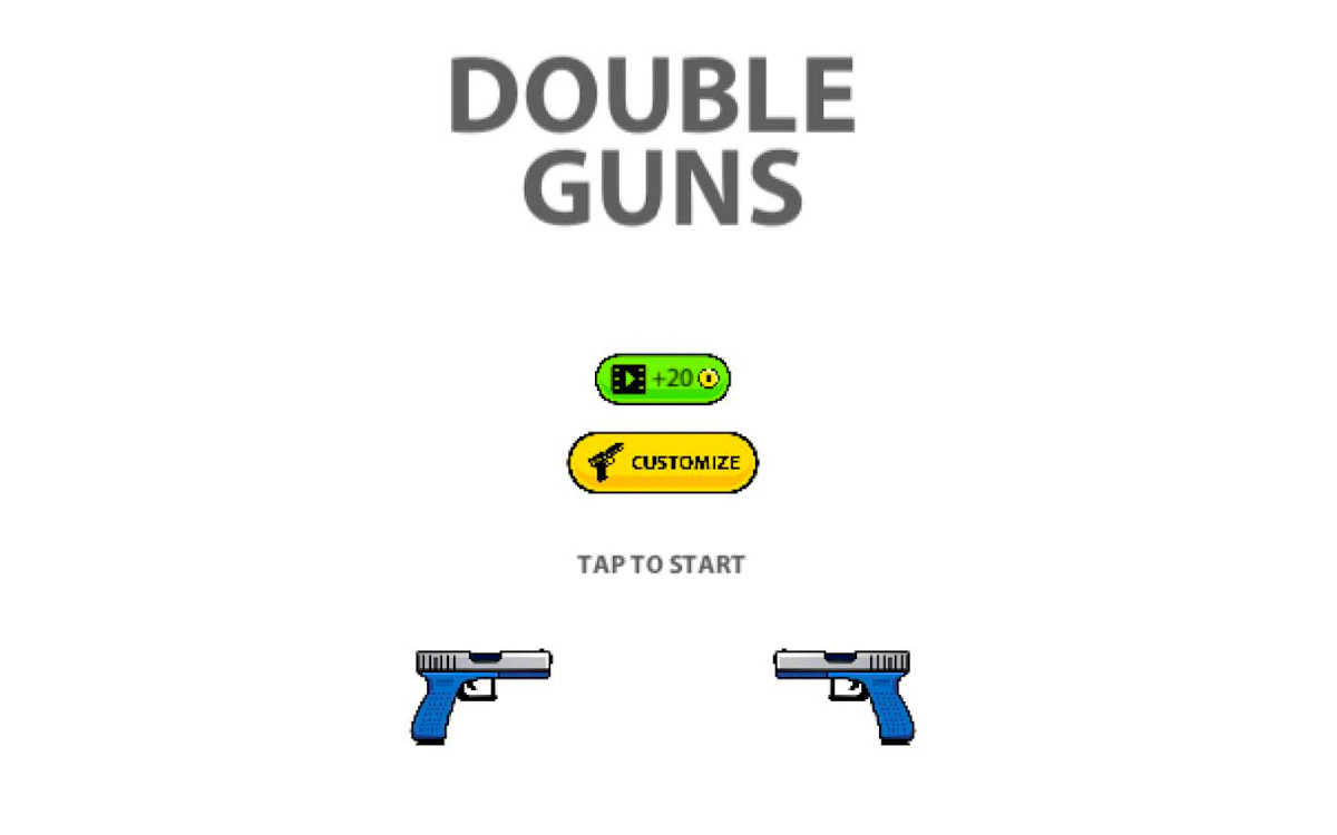 Play Double Guns 2d Hit — free online Gun game