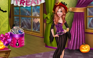 Dove Halloween Dolly Dress Up game cover