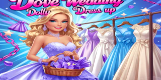 Dove Wedding Dolly Dress Up thumbnail