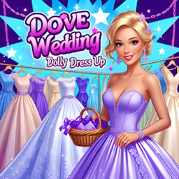 Dove Wedding Dolly Dress Up