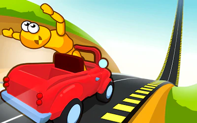 Downhill Car Ride Crash Test cover art