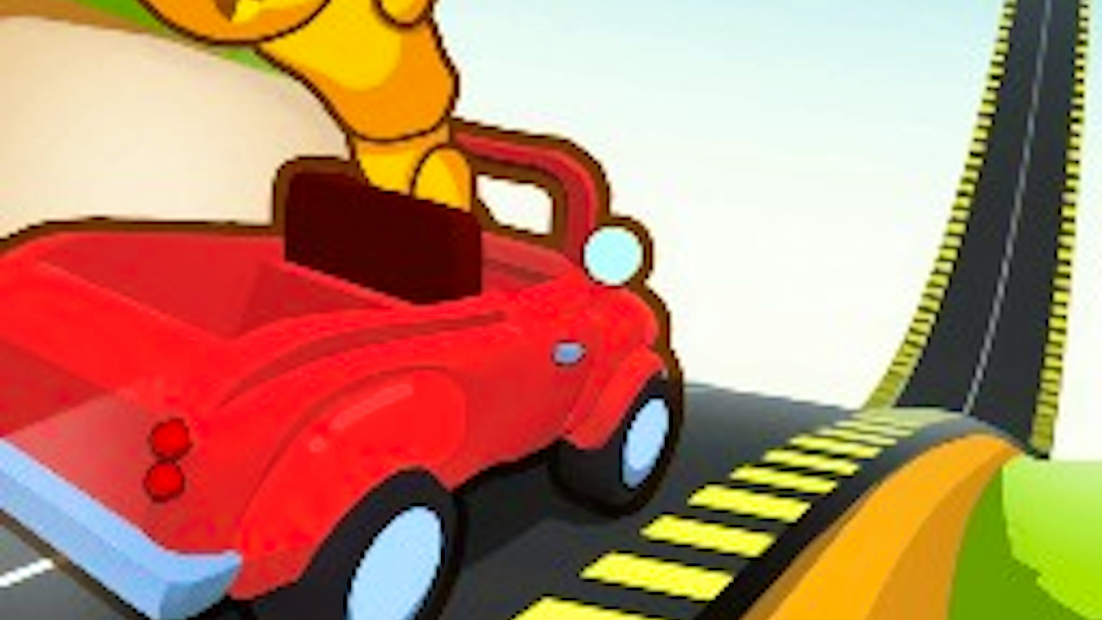 Downhill Car Ride Crash Test