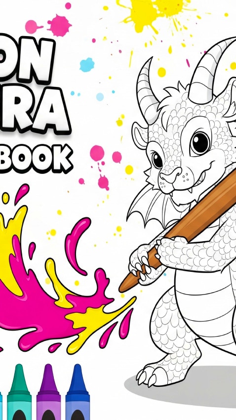 Dragon Chimera Coloring Book