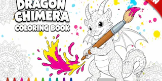 Dragon Chimera Coloring Book thumbnail