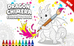Dragon Chimera Coloring Book