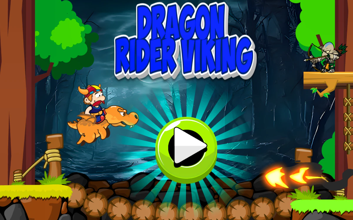 Play Dragon Rider Viking — free online Adventure game
