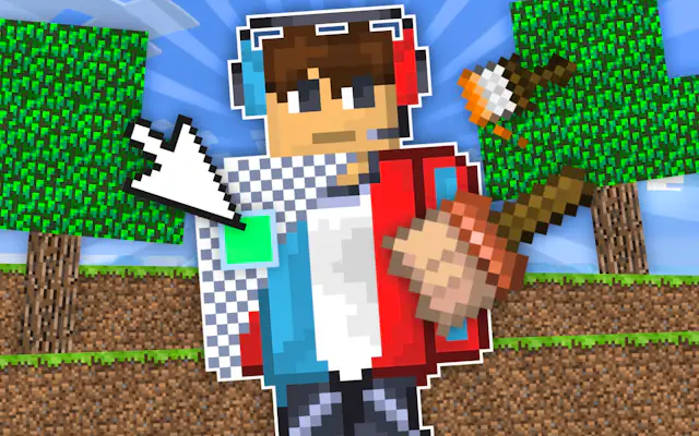 ແຕ້ມໜັງສຳລັບ Mineblock ດ້ວຍຟີຊິກ