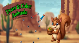 Draw & Color Animals