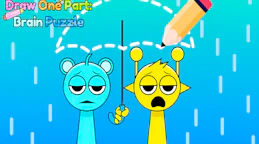 Draw One Part: Brain Puzzle