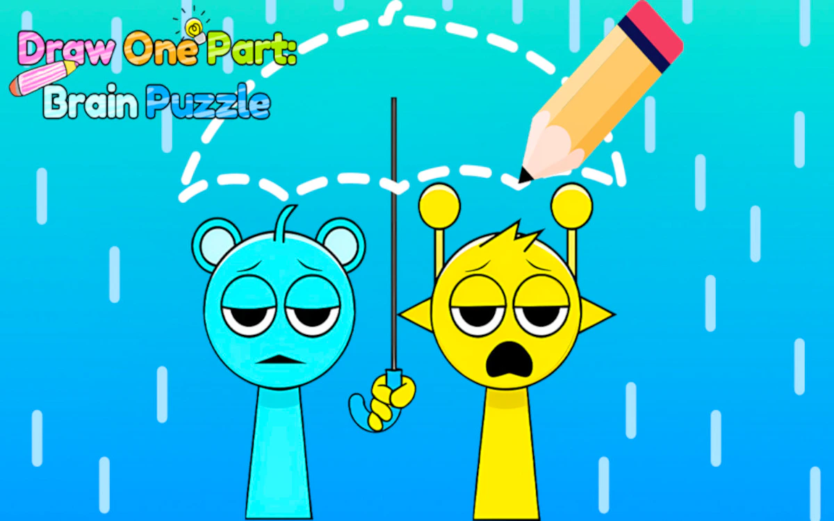 Play Draw One Part: Brain Puzzle — free online Puzzle game
