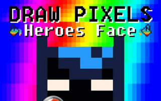 Draw Pixels Heroes Face game cover