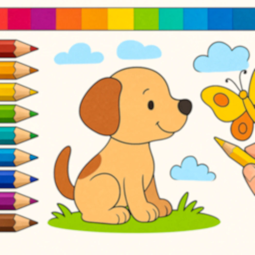 Draw with Pencils - Coloring Book!