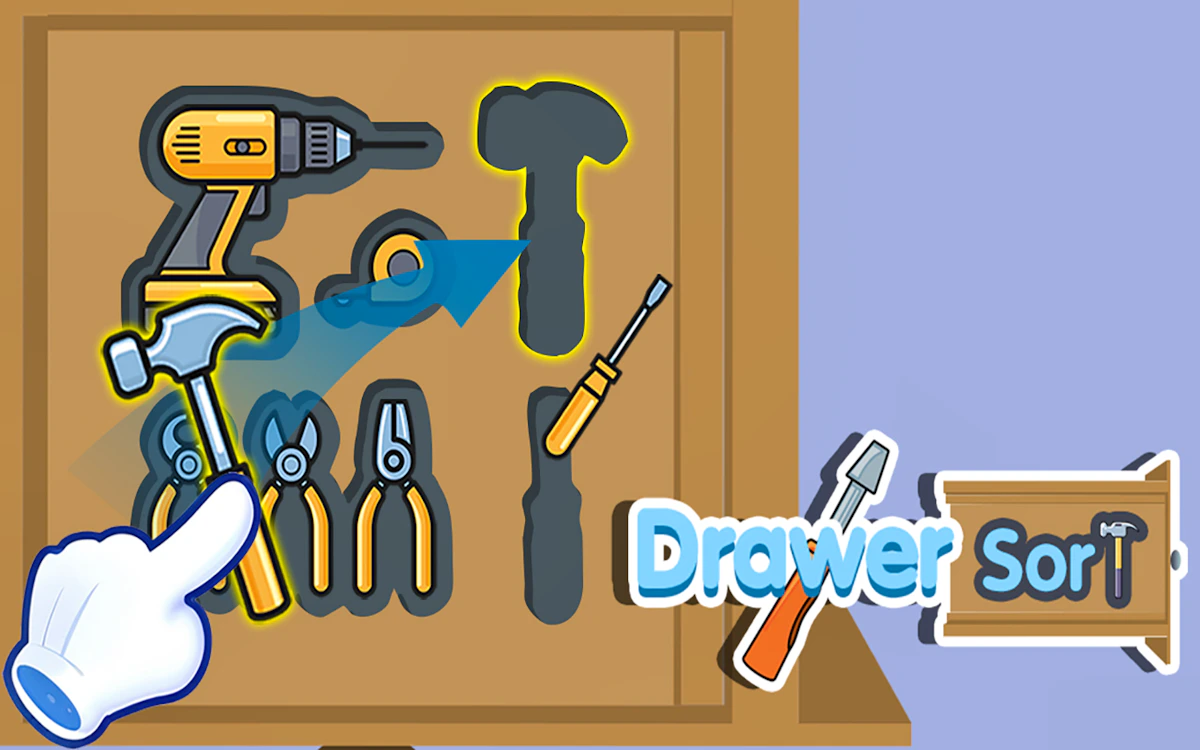 Play Drawer Sort — free online Brain game