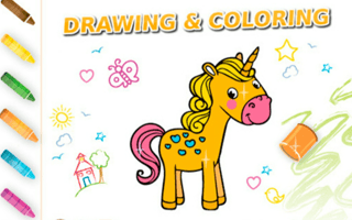 Drawing & Coloring Animals game cover