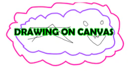 Drawing on Canvas