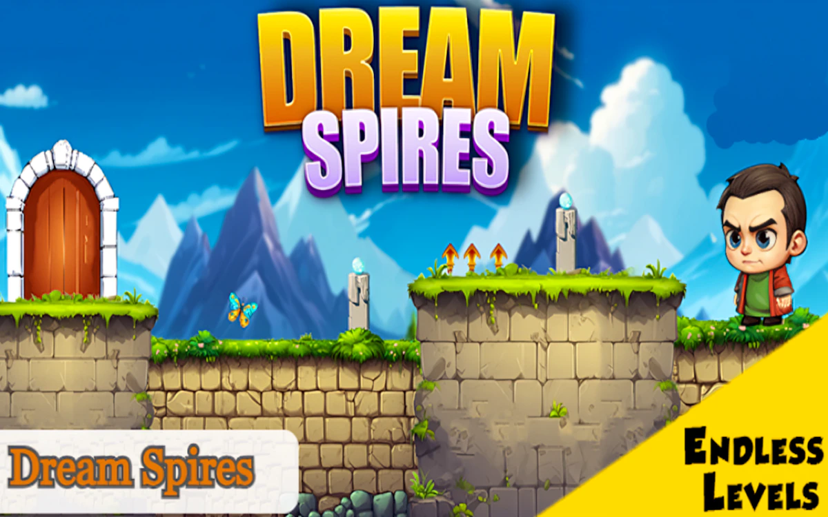 Play Dream Spires — free online Platformer game
