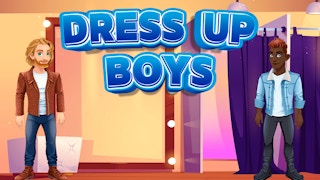 Dress Up Boys game cover