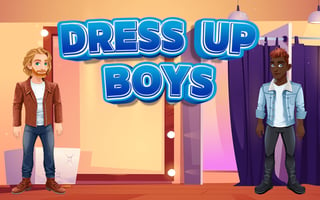 Dress Up Boys game cover