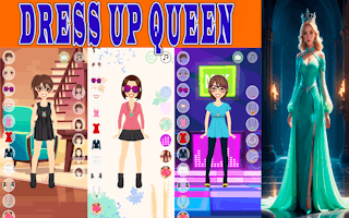 Dress Up Queen game cover