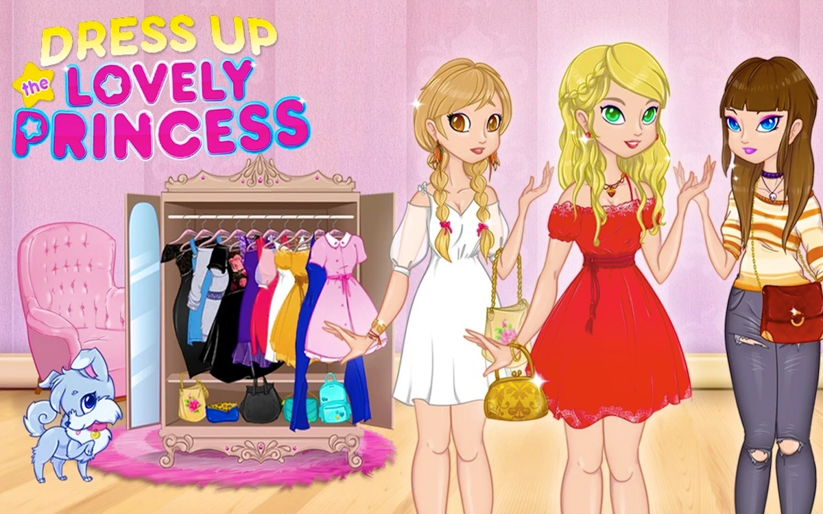 open lace back dress Dress Up Princess  Girls DressUp Game