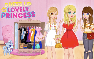 Dress Up The Lovely Princess game cover