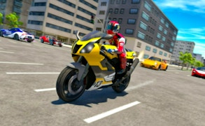 Drive Bike Stunt Simulator 3d game cover