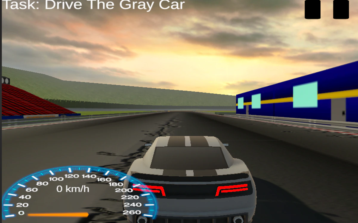 Play Drive Gray Car — free online Car game