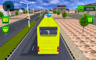 Driving Service Passenger Bus Transport game cover