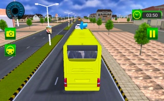 Driving Service Passenger Bus Transport game cover